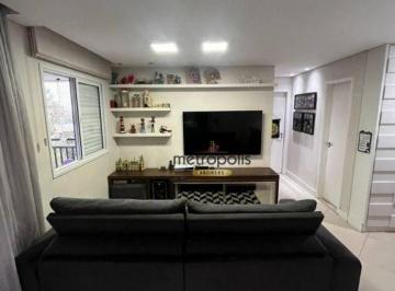 sala · Apartamento à venda, 83 m² por R$ 960.000,00 - Santa Paula - São Caetano do Sul/SP