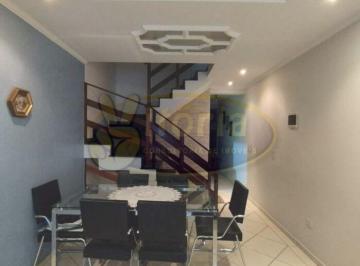 Casa · 136m² · 3 Quartos · 3 Vagas · LINDO SOBRADO TRIPLEX SANTO ANDRÉ