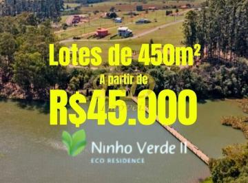 Terreno · 450m² · Terreno Loteamento Ninho Verde  !!!