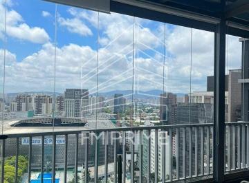 Apartamento · 80m² · 1 Quarto · 1 Vaga · Apartamento cobertura mobiliada para alugar, 1 quarto e 1 vaga - Próximo ao Allianz Parque