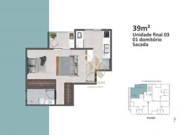 124eacde729e9f824a32d2996cff8235cfb38266 · Apartamento com 1 dormitório à venda, 39 m² por R$ 370.000,00 - Alvinópolis - Atibaia/SP