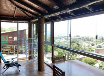 12-Varanda da sala novo anglo · Casa com 2 quartos na Armação do Pântano do Sul