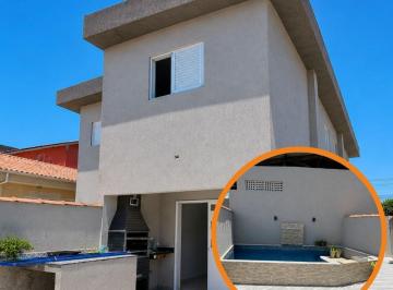 Casa de 3 quartos, Mongaguá · 11698 - SOBRADO 3 DORMITORIOS 1 SUITE PISCINA LADO PRAIA FINANCIAMENTO ITANHAEM