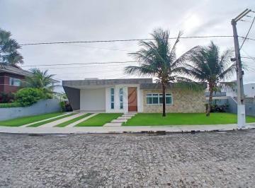 Casa · 266m² · 4 Quartos · 4 Vagas · Casa em Condomínio na Zona de Expansão em Aracaju/SE – Alto Padrão Frente Mar com Energia Solar e Au