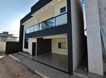 Casa de 4 quartos, Vicente Pires · Colônia Agrícola Samambaia 4 suítes moderna trecho 3 piscina churrasqueira