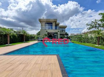 9c62b526bd0feb73b61f88d6f409c7e85dd8ce31 · Sobrado com 5 quartos, 526 m² - venda por R$ 4.350.000 ou aluguel por R$ 30.000/mês - Condomínio Faz