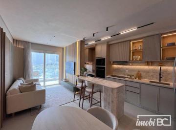 Living integrado (cozinha + área de estar + área de jantar) · Apartamento com 3 dormitórios à venda, 95 m² por R$ 2.089.364,32 - Praia Brava - Itajaí/SC