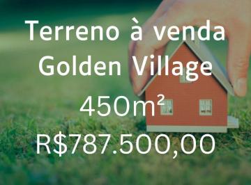 Terreno · 450m² · Terreno à venda, 450 m² bairro Condomínio Golden Village - Uberlândia/MG