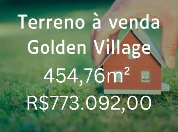 Terreno · 454m² · Terreno à venda, 454 m² - Condomínio Golden Village - Uberlândia/MG