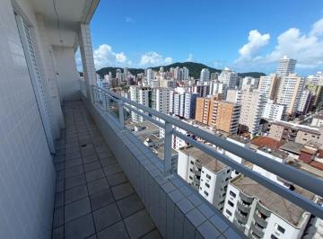 Apartamento · 131m² · 2 Quartos · 3 Vagas · Cobertura em Canto do Forte, Praia Grande/SP de 131m² 2 quartos à venda por R$ 1.124.880,75
