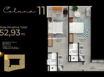 Apartamento · 52m² · 1 Quarto · 1 Vaga · Apartamento em Centro, Guarapari/ES de 0m² 1 quartos à venda por R$ 980.000,00