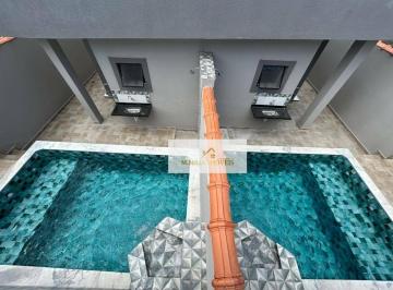 97724a6e3585548d218821e0fcc283746bfa1d7c · Casa com 2 dormitórios à venda, 56 m² por R$ 389.000,00 - Balneário Tupy - Itanhaém/SP