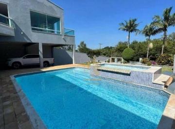 CASA TÉRREA À VENDA COM 448,50 m² DE ÁREA CONSTRUÍDA, 4 SUÍTES, ÁREA G · Sobrado com 4 dormitórios à venda, 448 m² por R$ 1.400.000,00 - Condominio Parque das Garças I - Ati