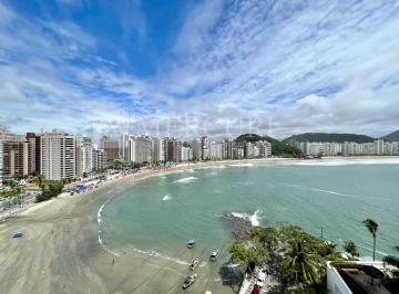 6588eb0446c65304670ced16eafda1f9172319a7 · Apartamento no Guarujá, Astúrias, 2 Quartos, Sendo 1 Suíte, Frente Mar e Sacada com Vista para o Mar