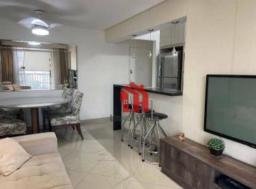 46484efa9e5ffe9d1630dd9e079aefb721a92d9c · Apartamento à venda, 69 m² por R$ 650.000,00 - Encruzilhada - Santos/SP