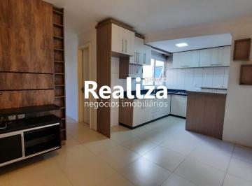 Apartamento · 63m² · 2 Quartos · 1 Vaga · Apartamento no Desvio Rizzo( área nobre) mobiliado, 2 dormitórios, sacada, sala e cozinha,1 banheiro