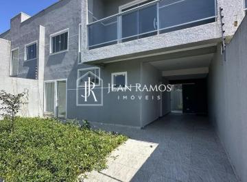 Casa · 121m² · 4 Quartos · 3 Vagas · Amplo Sobrado de frente para a rua para venda, Gralha Azul, Fazenda Rio Grande