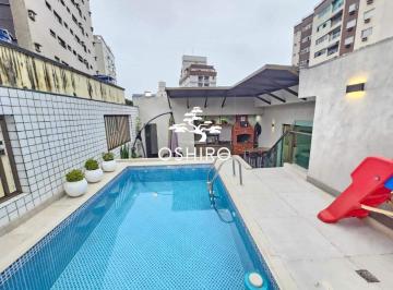 Casa · 170m² · 3 Quartos · 2 Vagas · Casa sobreposta alta à venda - Embaré - Santos