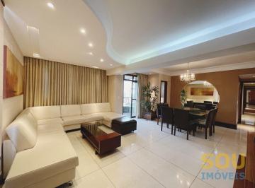 Apartamento · 200m² · 4 Quartos · 3 Vagas · Apartamento de Luxo Semi-Mobiliado para Locação – Bairro Castelo, BH