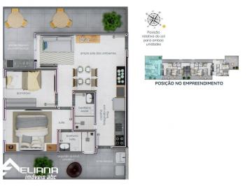 Apartamento · 72m² · 2 Quartos · 1 Vaga · Apartamento Garden à Venda Bairro Campestre