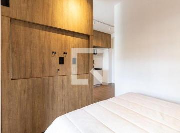 Sobre o imóvel: Apartamento modelo, muitos móveis de ótima qualidade ,painel gir · Apartamento para Aluguel - Bosque da Saúde, 1 Quarto, 33 m2 - São Paulo