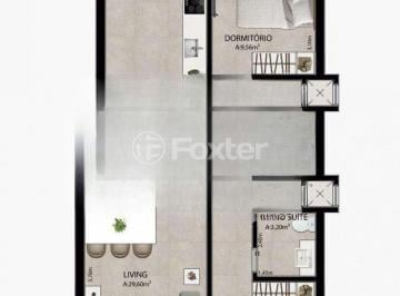 4d4dce40 · Apartamento, 2 dormitórios, 69.17 m², em Zona Nova