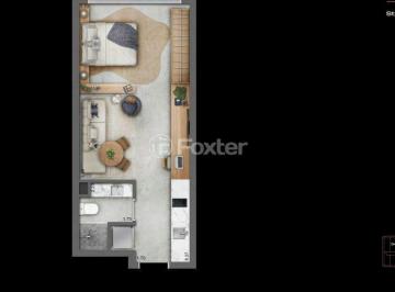 AG Rodrigo Rocha 03.jpg · Kitnet / JK / Studio, 1 dormitórios, 32.06 m², em Azenha