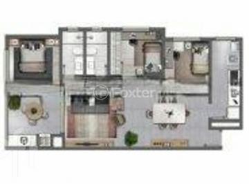 6ea7cb3e · Apartamento, 3 dormitórios, 85.01 m², em Bela Vista
