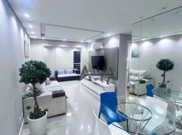 Salas e Varanda Gourmet · ** Varanda Tatuapé - PORTEIRA FECHADA - Cinematográfico apartamento c/ varanda gourmet **