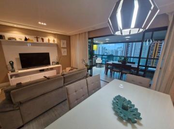 Apartamento · 124m² · 3 Quartos · 3 Vagas · Excelente apartamento 3 quartos, suítes, à venda no Caminho das Árvores