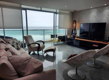 Apartamento · 188m² · 3 Quartos · 1 Vaga · Apto reformado, 3 dorms., frente mar, Pitangueiras, 1 vaga