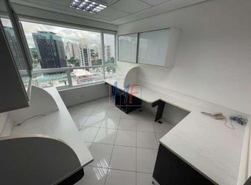 Comercial · 44m² · Conjunto comercial 44 m² , decorado e mobiliada com mesas, cadeiras e armários, divisórias, ar condi
