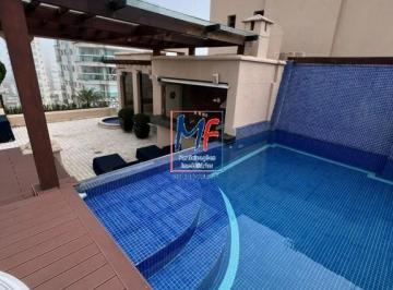Apartamento · 303m² · 4 Quartos · Excelente apto Cobertura Duplex  ,  localização privilegiada na Praia da Enseada, com 303 m2 , 4 sui