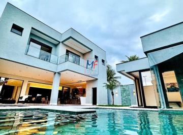 Casa · 525m² · 5 Quartos · Excelente Casa no Condomínio JD. Acapulco , mobiliado , com 525 m² a.c., 5 dorms., (sendo 5 suítes)