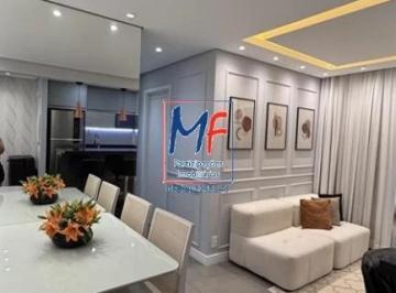Apartamento · 64m² · 2 Quartos · Excelente apto na Chácara Santo Antônio (Zona Leste SP), 64m² a.u., 2 dormitórios (1 suíte), sala, v
