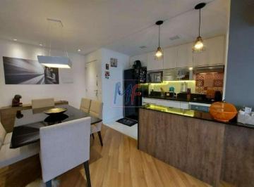 Apartamento · 69m² · 2 Quartos · REF: 14.099 - Apartamento com 69 m², 2 quartos 1 suíte + 1 wc social, sala ampliada, 2 vagas, armári