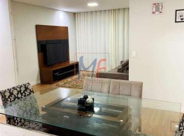 Apartamento · 104m² · 3 Quartos · REF 16.756 - Belo apto em SBC, 104m² a.u., 3 quartos (1 suíte), sala, cozinha americana, lavabo, áre