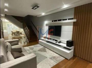 Casa · 264m² · 3 Quartos · REF 16.561 - Lindo sobrado em SBC, 264 m² a.u., 3 quartos (2 suítes), salas de estar e jantar, escri