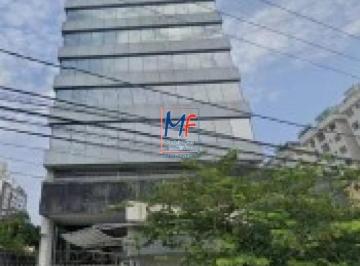 Comercial · 9272m² · Prédio comercial de esquina José Menino, 7 pavimentos e subsolo com 155 vagas, 9.272 m² e 2.085 m² t