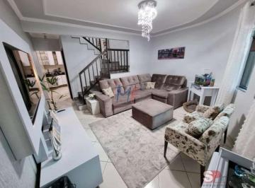 Casa · 130m² · 3 Quartos · REF 16.287 - Lindo sobrado no Parque Capuava - Santo André,  130 m² a.u., 3 quartos (1 suíte), sala,