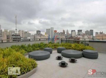Apartamento · 29m² · 1 Quarto · Excelente apto studio na República, 29m² a.u., 1 dormitório, cozinha, banheiro, varanda, lazer. Prox
