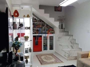 Casa · 100m² · 3 Quartos · REF 16.877 - Belo sobrado na Vila Bela Vista (Zona Norte), 100m² a.u., 3 quartos, cozinha, sala, lav