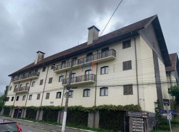 Apartamento · 122m² · 2 Quartos · Excelente apto em Campos do Jordão, 122m² a.u., 2 quartos (1 suíte), salas estar/jantar, lareira, co