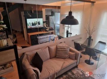 Apartamento · 50m² · 1 Quarto · REF: 16.024 Belo apartamento duplex na Vila Andrade ,50 m² a.u, mobiliado ,1 suíte, sala, cozinha, 2