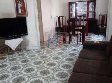 Casa · 238m² · 4 Quartos · REF 16.743 - Excelente sobrado no Boqueirão (Santos), 238m² a.u., 4 dormitórios (1 suíte), sala, coz