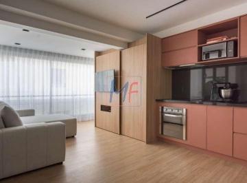 Apartamento · 102m² · 1 Quarto · REF: 14.474 Cobertura duplex totalmente mobiliada, com 102 m², 1 suíte, 2 banheiros, cozinha integra