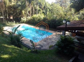 Piscina e área gourmet com churrasqueira · Chácara em Estância Figueira Branca - Campo Limpo Paulista, SP