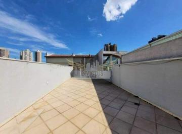 Apartamento · 140m² · 2 Quartos · 1 Vaga · Cobertura sem Condomínio com 2 Quartos para Alugar, 120m² - Jardim, Santo André/SP.