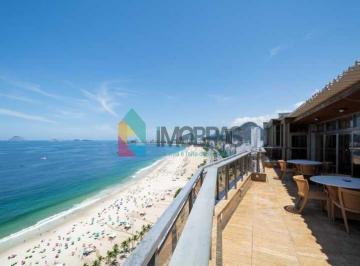 Apartamento · 470m² · 4 Quartos · 4 Vagas · COBERTURA LINEAR NA AV. ATLÂNTICA, COM 4 VAGAS - 470M² - LEME