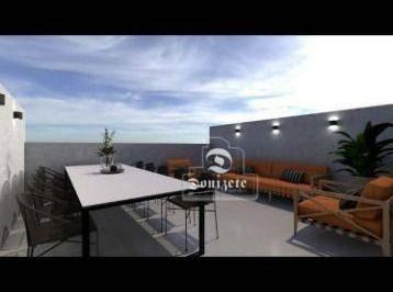 74250a6a45d00006c617dc7853f5a3ed0bb71deb · Cobertura com 2 dormitórios à venda, 105 m² por R$ 469.999,90 - Vila Camilópolis - Santo André/SP